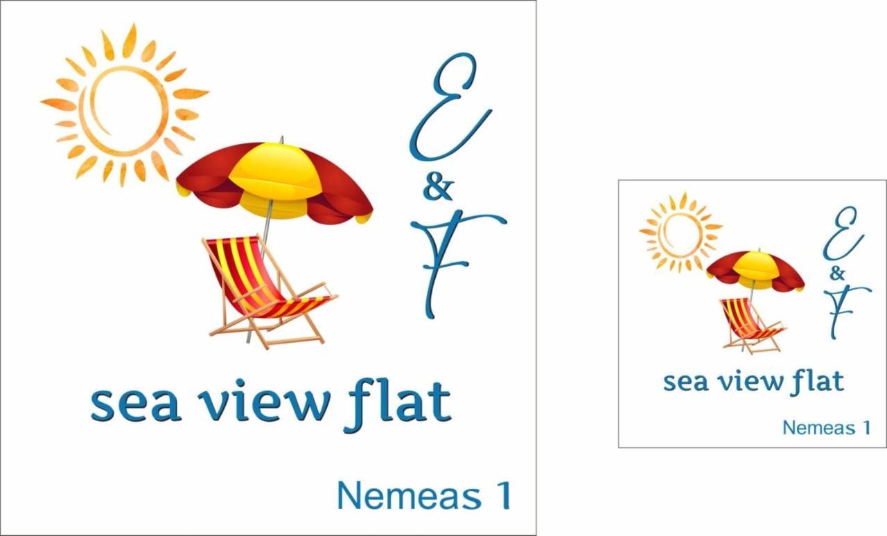 E & F Sea View Flat Apartman Néa Péramos Kültér fotó